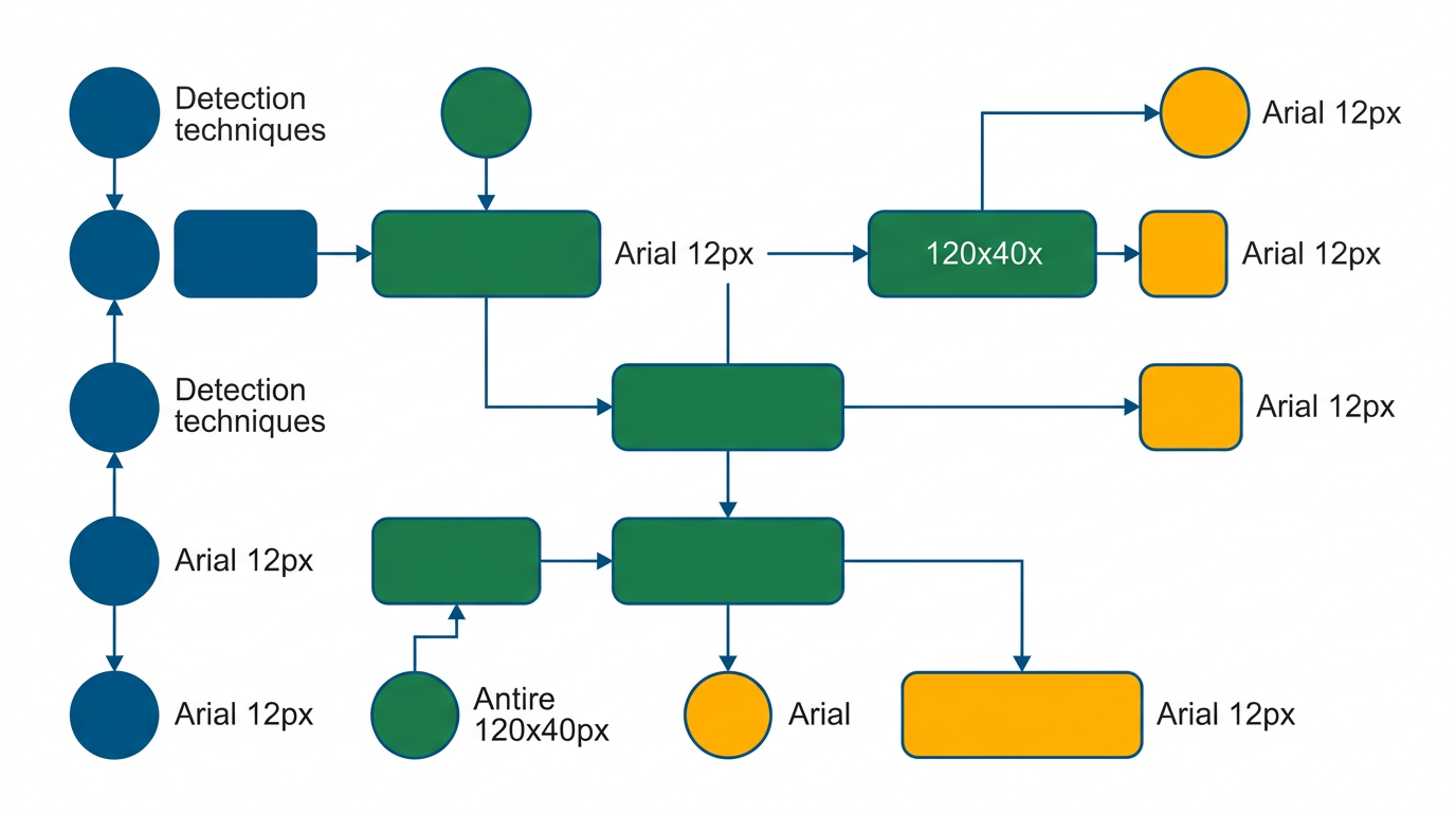 Diagramma: La difficoltà di rilevamento varia enormemente tra tecniche